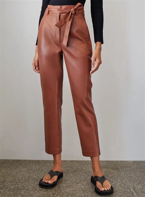 aritzia leather pants